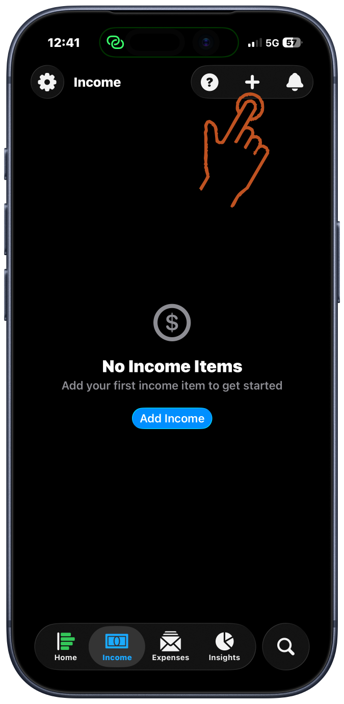 Adding Additional Income